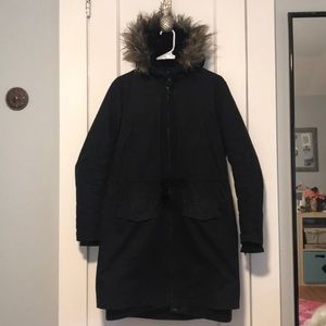 Size Medium, 2-in-1 winter jacket. Express, Black